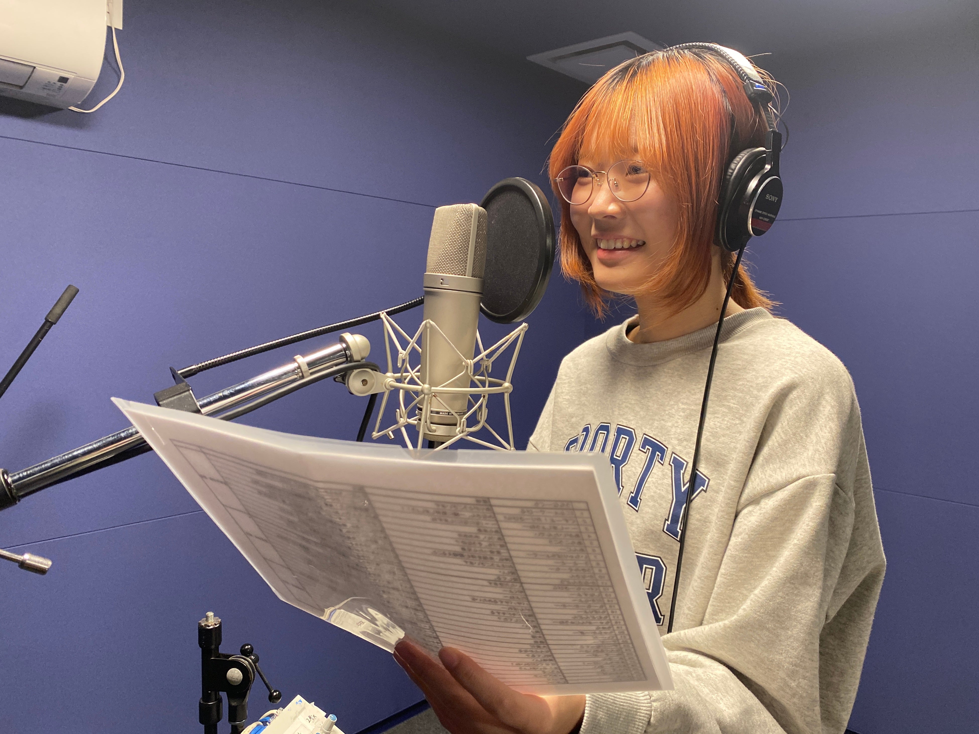 安里美妃（声優学科1年）