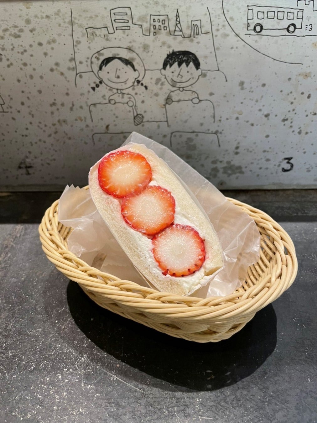 章姫のフルーツサンド