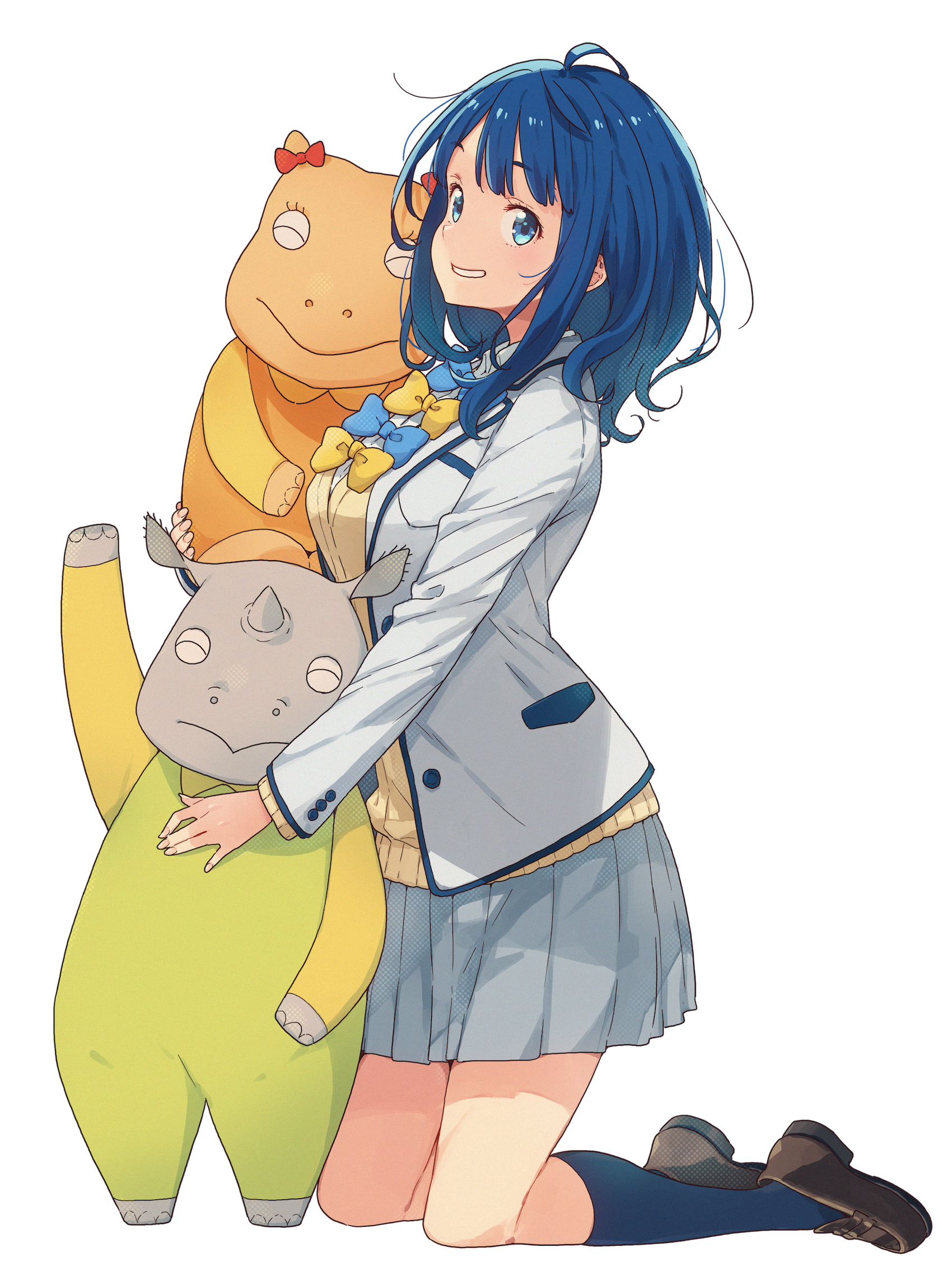 負けヒロインが多すぎる！inのんほいパーク 動物との触れ合いver.缶バッジ 16064-7980-