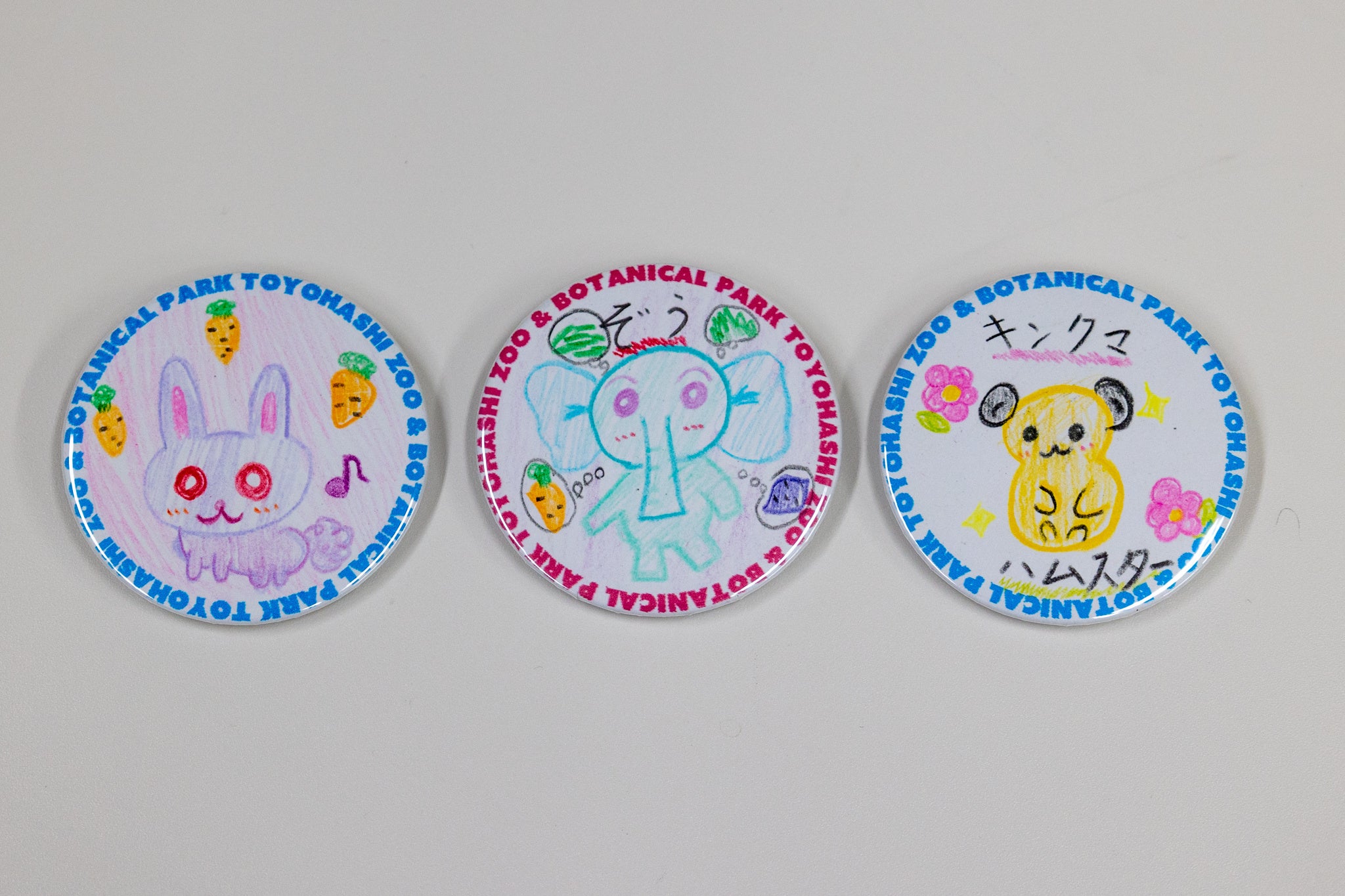 自分だけのオリジナル缶バッジが作れます