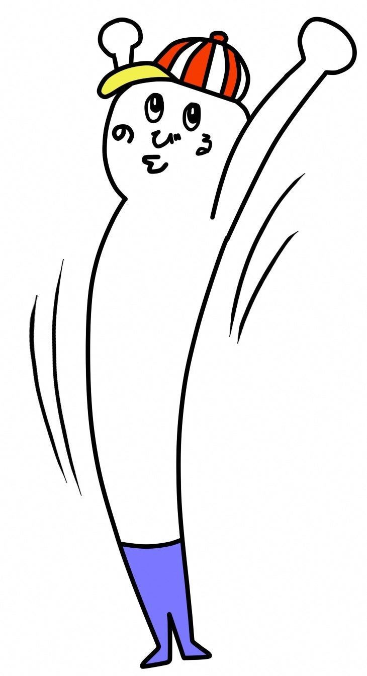 のびるんdeスクール公式マスコット「のびたろう」