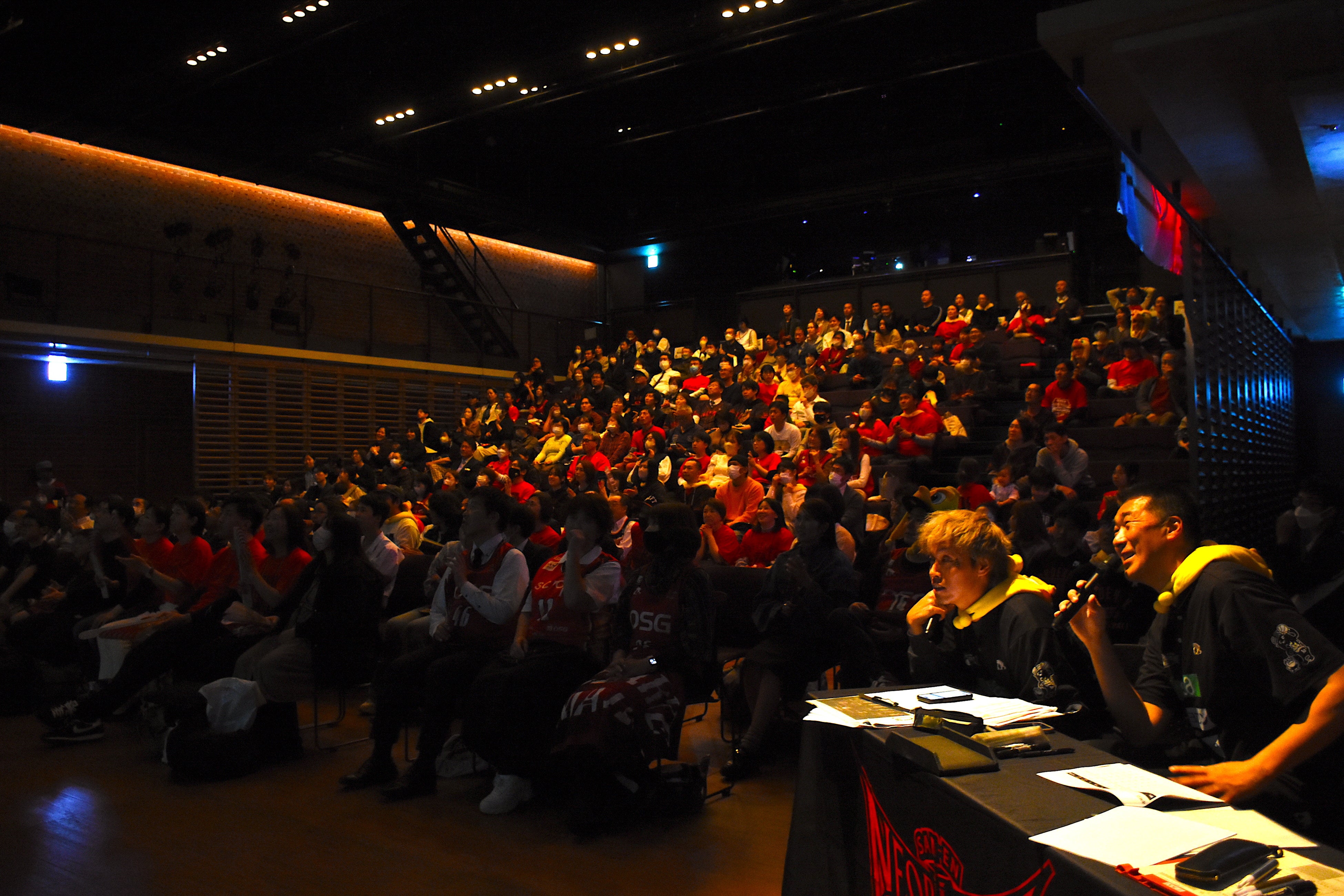 SAN-ENアンバサダー２人による試合解説