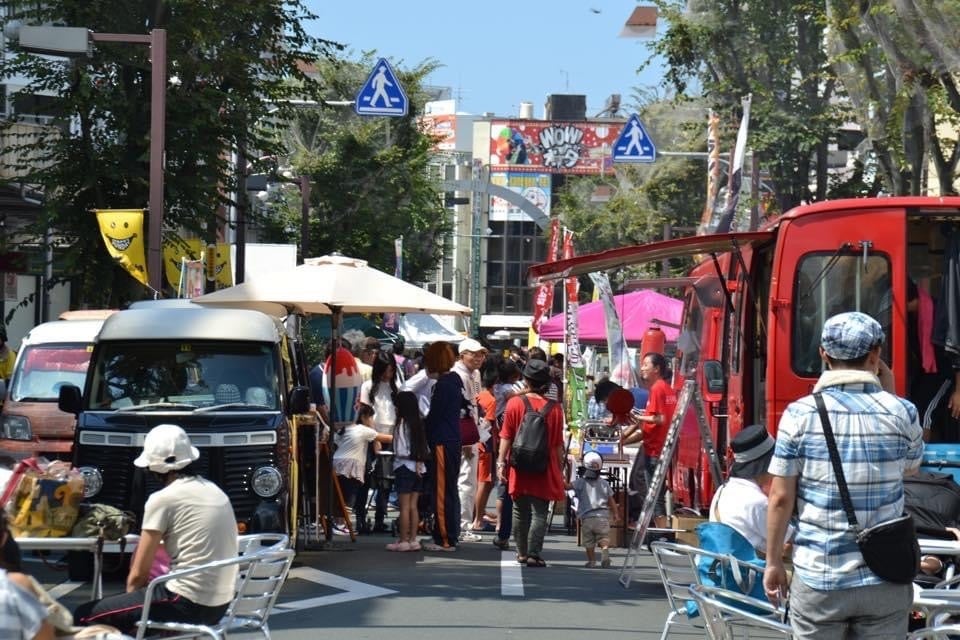 2023年度の歩行者天国の様子