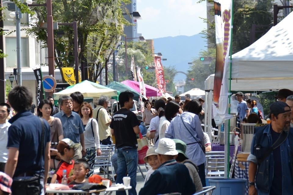 2023年度の歩行者天国の様子