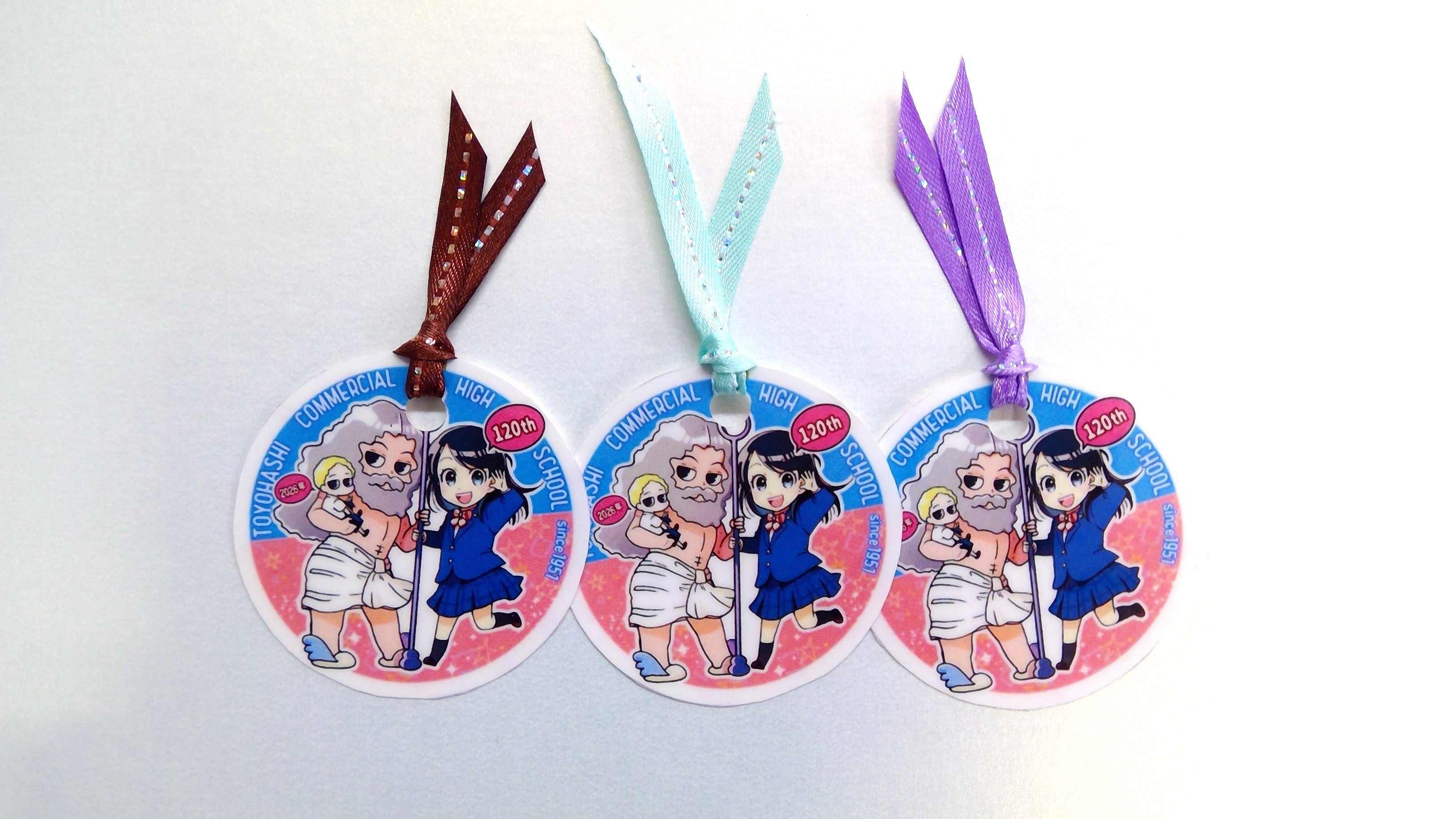 佐野妙さんのイラストを使用したオリジナルのしおり