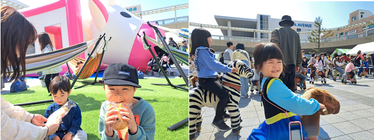 豊橋市の駅前では家族で楽しめる様々なイベントが開催されています