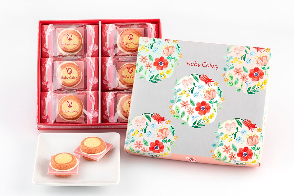 苺ショコラサンド ルビーカラーズ　6個入