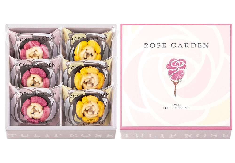 ローズガーデン 6個⼊ 972円(本体900円)