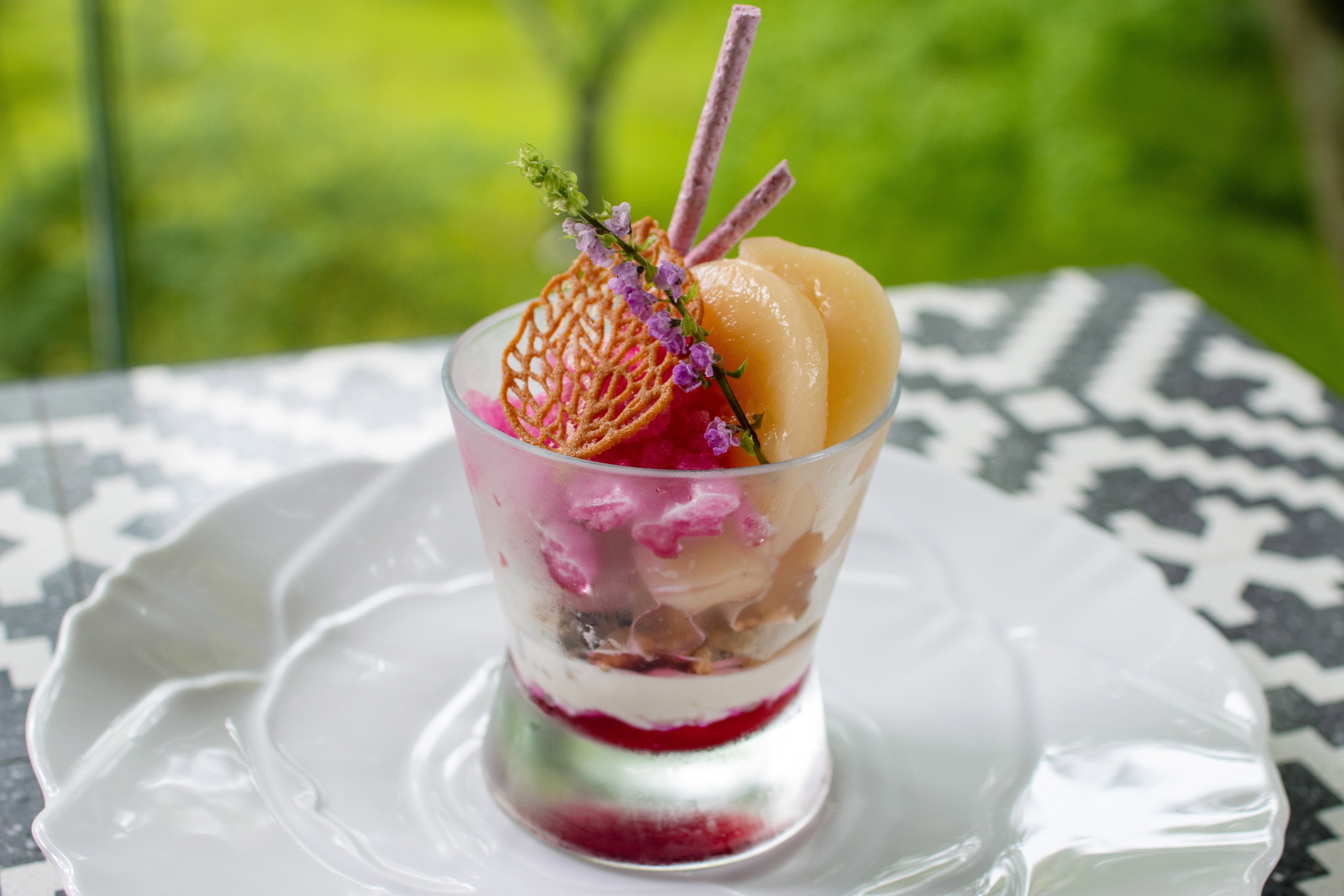 森のデザートセット(税込￥3,080)のデザート