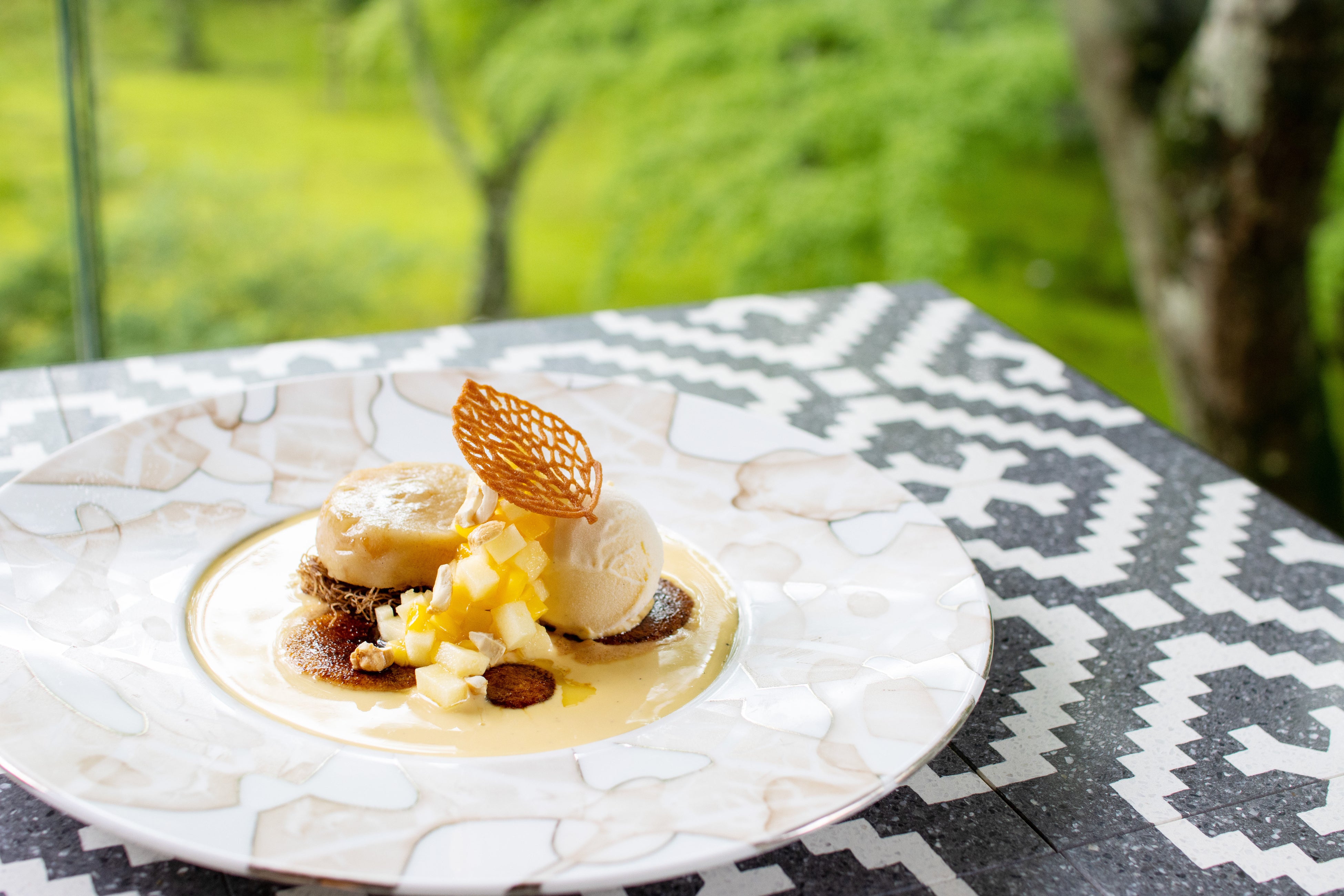 森のデザートセット(税込￥3,080)のデザート