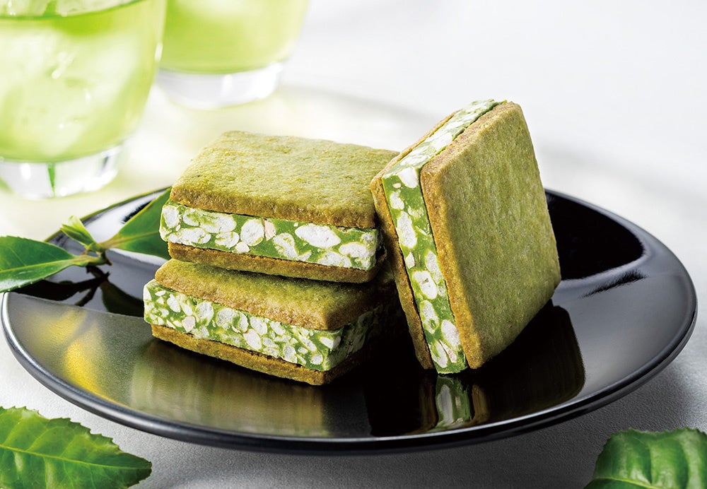 ナッツストック実森】お抹茶ショコラサンド 茶の福が国内線JAL