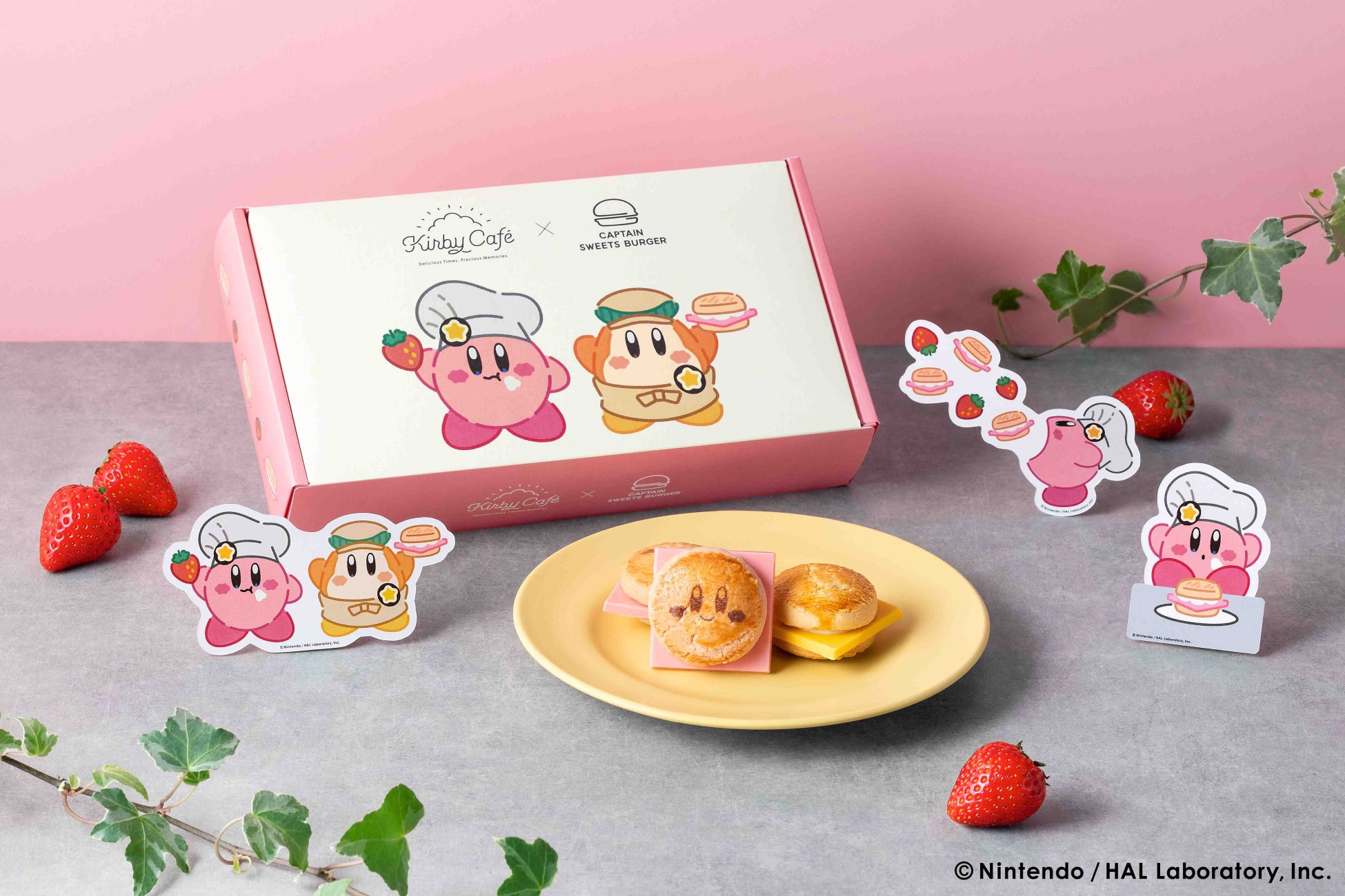 カービィカフェ×キャプテンスイーツバーガー初コラボ!かわいいスイーツバーガー先行発売 カービィカフェ×キャプテンスイーツバーガー初コラボ!かわいいスイーツバーガー先行発売