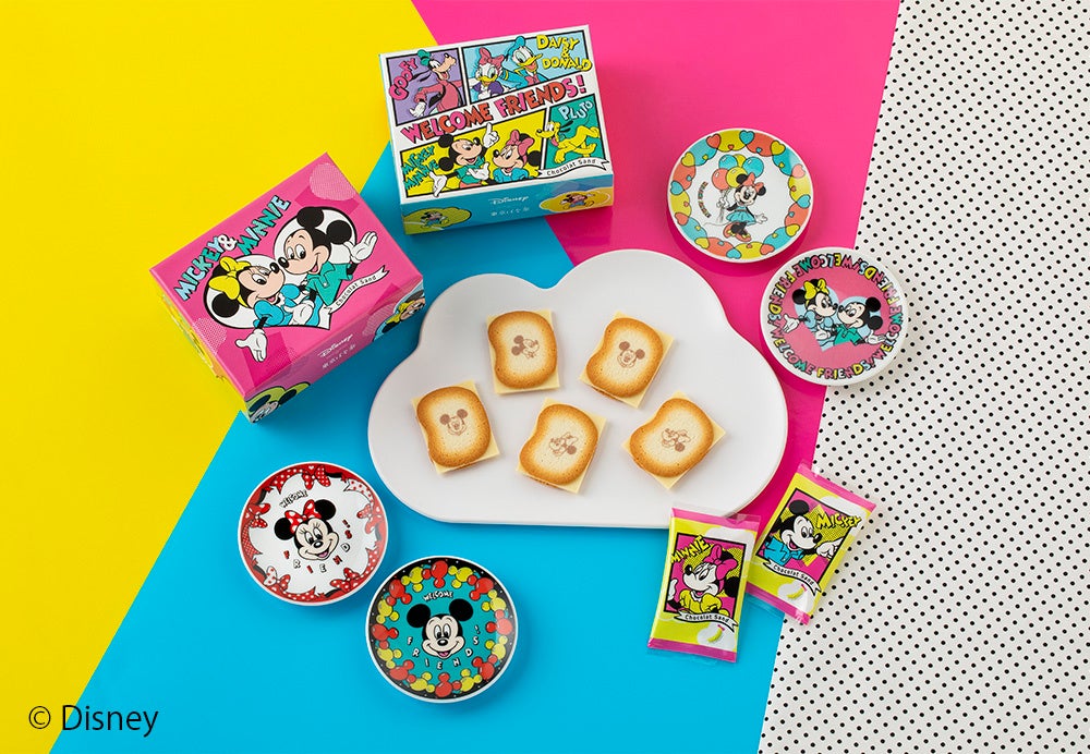 東京ばな奈とディズニーの夢のショップから レトロかわいいミッキー達のスイーツ誕生 キュートな豆 皿付きセットは 通販限定登場 株式会社グレープストーンのプレスリリース 東京ばな奈とディズニーの夢のショップから レトロかわいいミッキー達のスイーツ誕生 キュートな豆 皿付きセットは 通販限定登場 株式会社グレープストーンのプレスリリース