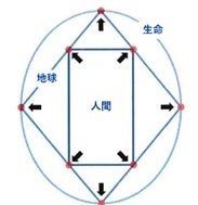 パビリオン平面外形の概念図