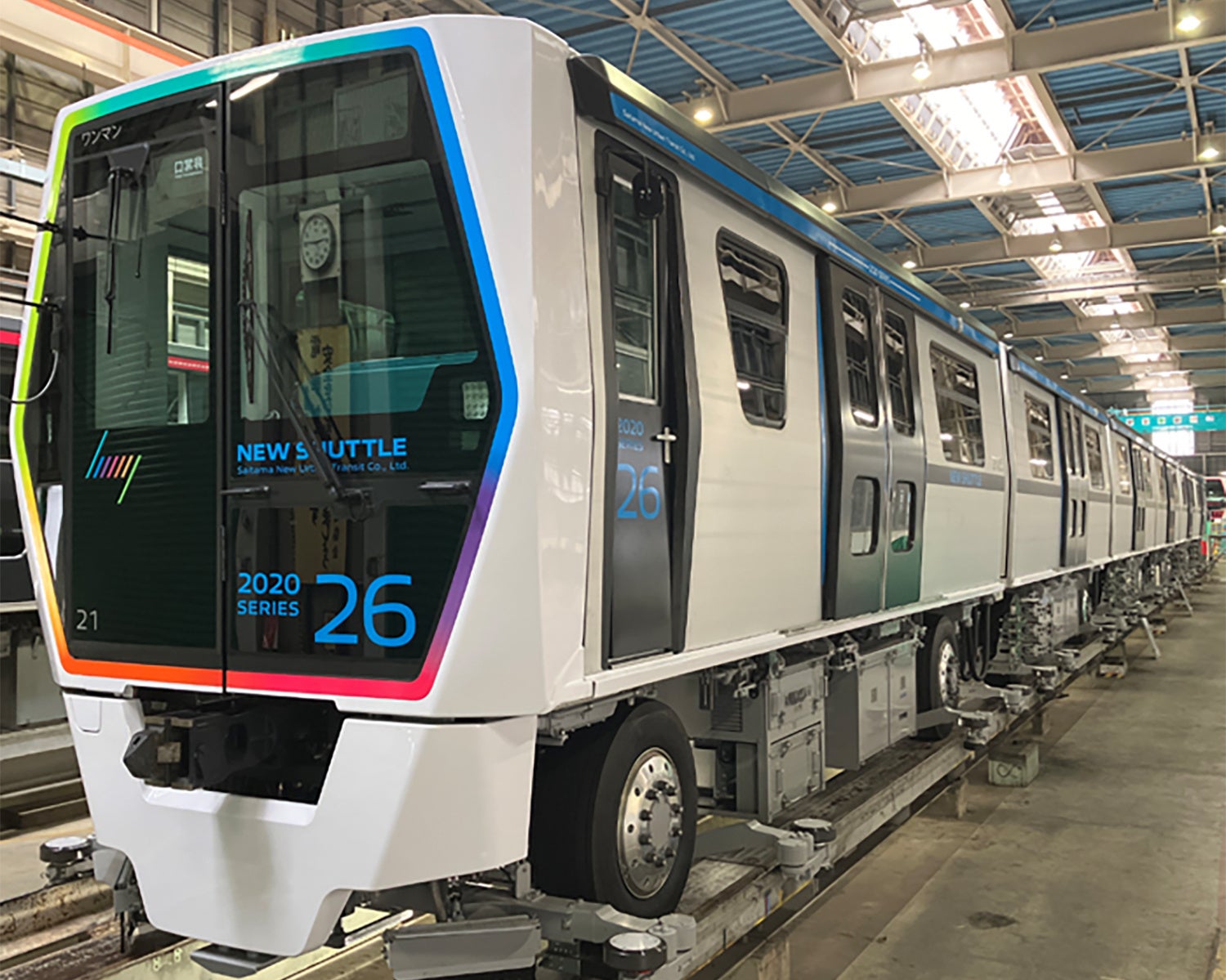 埼玉新都市交通伊奈線（ニューシャトル）向け当社2020系AGTの