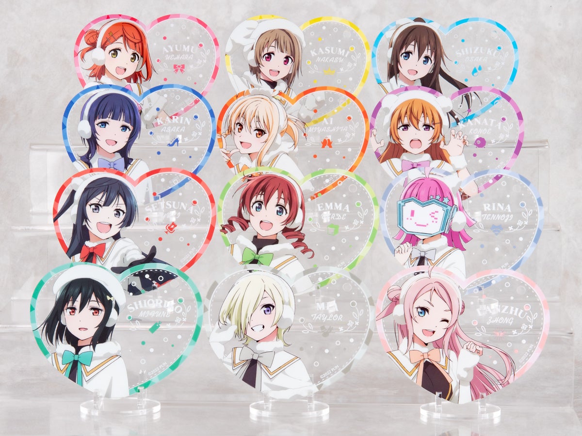 Tvアニメ2期 ラブライブ 虹ヶ咲 学園スクールアイドル同好会 より ぴくりあ キャラぷちアクリルスタンド を あみあみ から発売 大網株式会社のプレスリリース Tvアニメ2期 ラブライブ 虹ヶ咲 学園スクールアイドル同好会 より ぴくりあ キャラぷちアクリルスタンド を あみあみ から発売 大網株式会社のプレスリリース
