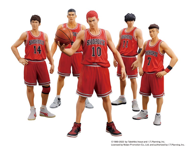 Slam Dunk より湘北高校 バスケ部メンバー5人が 原作者 井上雄彦先生 の徹底した監修でフィギュアとなって登場 あみあみにて予約受付中 大網株式会社のプレスリリース Slam Dunk より湘北高校 バスケ部メンバー5人が 原作者 井上雄彦先生 の徹底した監修でフィギュアとなって登場 あみあみにて予約受付中 大網株式会社のプレスリリース