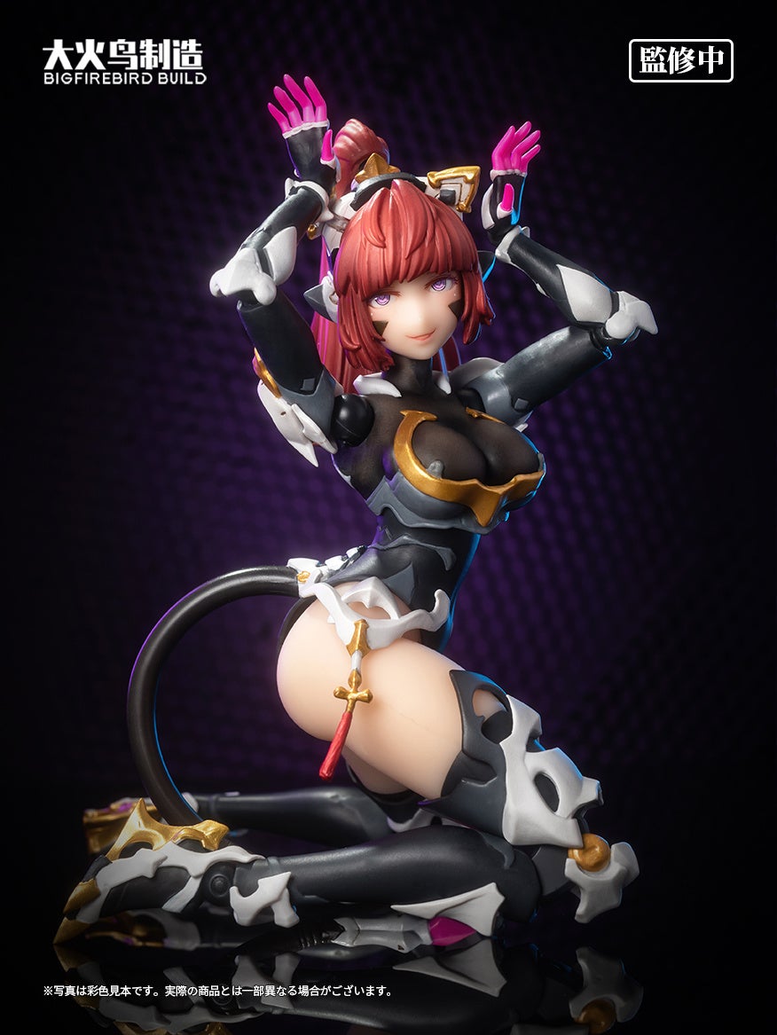 「サイエンスキャットレディーチーム」 001 1/9 シームレス　フィギュア 大火鳥玩具がおくるオリジナルシリーズ「サイエンスキャット