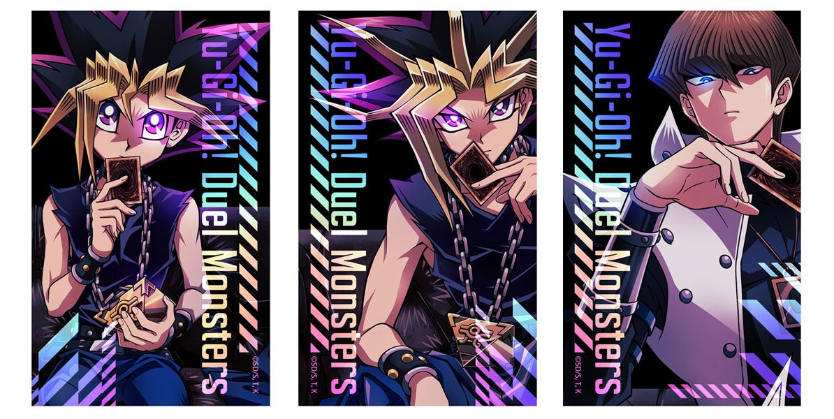 「遊☆戯☆王デュエルモンスターズ」グッズが登場!描き下ろしイラスト使用のタペストリーや缶バッジ、ミニステッカーなど。2023年6月下旬発売。 「遊☆戯☆王デュエルモンスターズ」グッズが登場!描き下ろしイラスト使用のタペストリーや缶バッジ、ミニステッカーなど。2023年6月下旬発売。