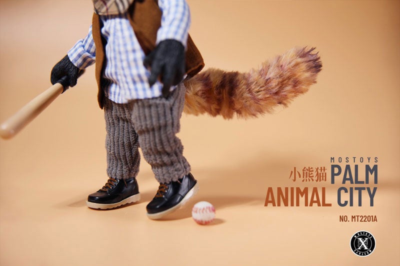 レッサーパンダ フィギュア 手のひらサイズ レッサーパンダ手をあげる ウービア:ビックカメラ通販 | JRE