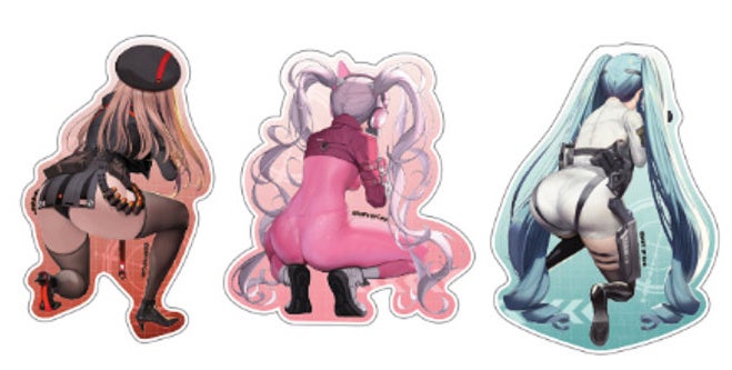 「勝利の女神：NIKKE」のスマホグリップが登場！5種類のキャラクターで個性的に。秋葉原ラジオ会館店でも購入可能。