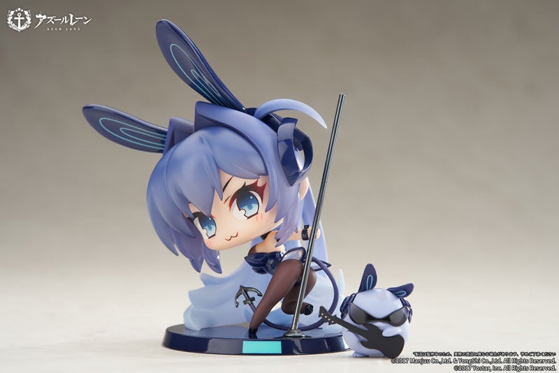 大人気ゲーム『アズールレーン』より、戦艦「ニュージャージー」がバニーガール姿のチビフィギュアとして登場！