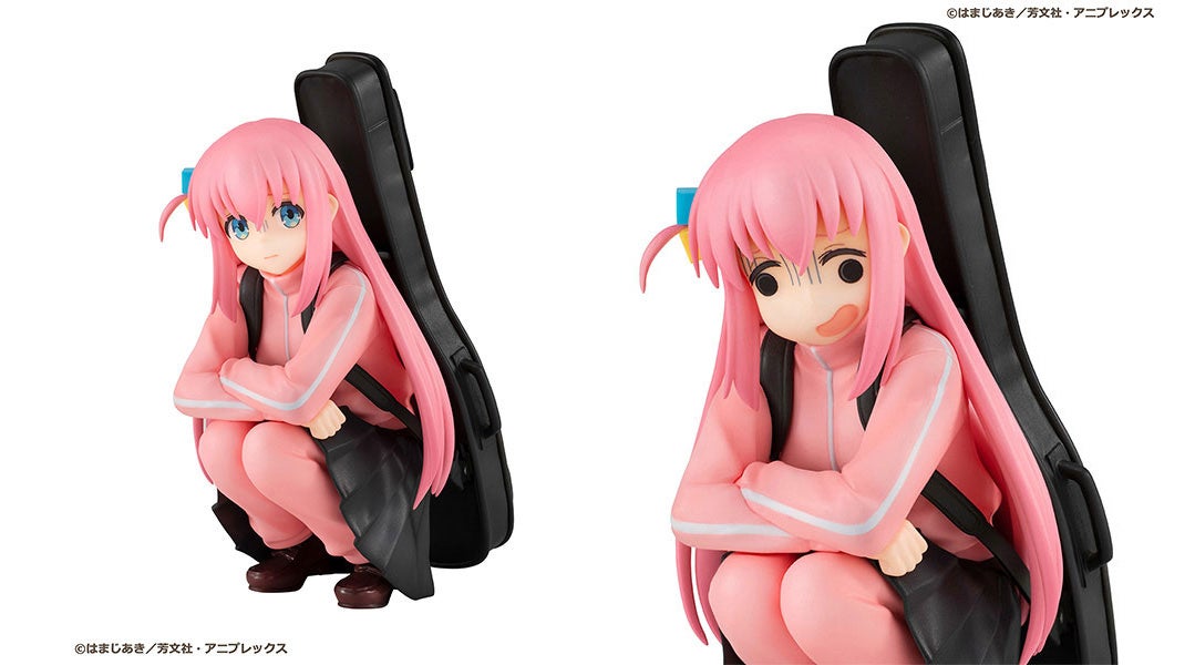 TVアニメ『ぼっち・ざ・ろっく!』より、「後藤ひとり」が手のひらサイズフィギュアに! TVアニメ『ぼっち・ざ・ろっく!』より、「後藤ひとり」が手のひらサイズフィギュアに!