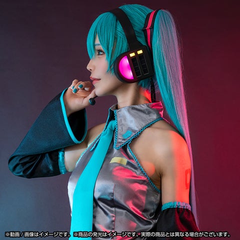 初音ミクファン必見!光る!なりきりヘッドセットが登場! 初音ミクファン必見!光る!なりきりヘッドセットが登場!