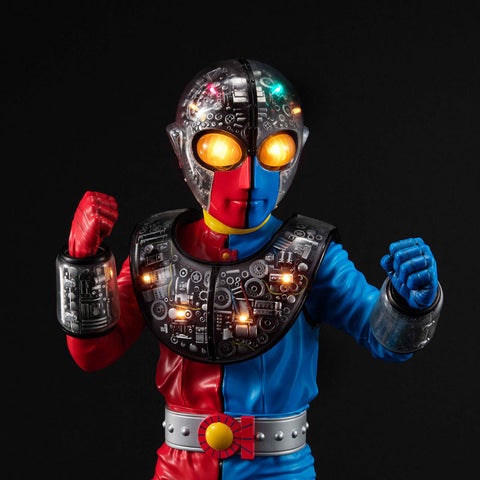 キカイダー01が光る!鳴る!リニューアル仕様で再登場! キカイダー01が光る!鳴る!リニューアル仕様で再登場!