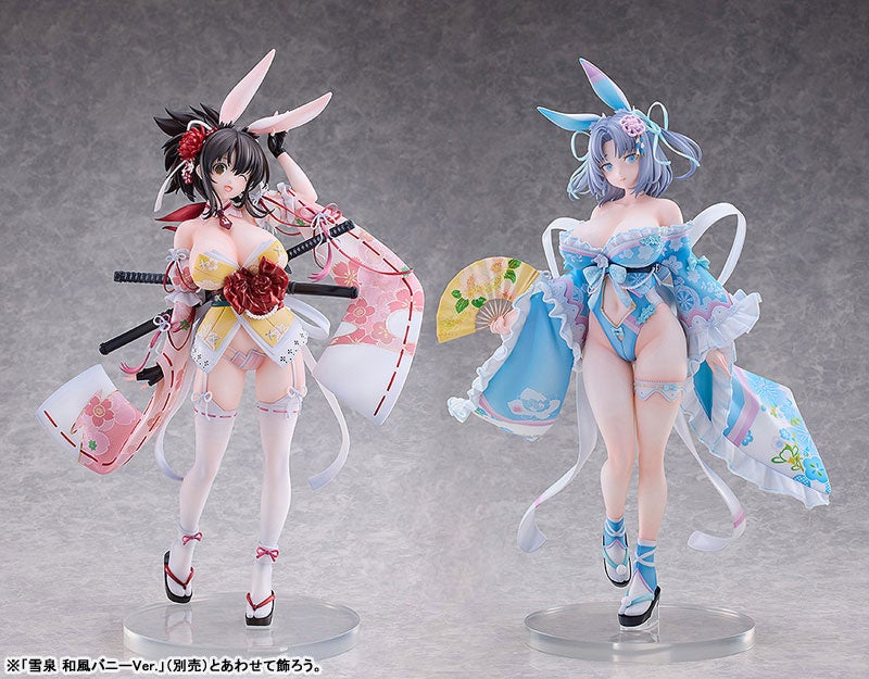 閃乱カグラ 飛鳥&雪泉 和風バニーフィギュア化!44,000円 閃乱カグラ 飛鳥&雪泉 和風バニーフィギュア化!44,000円