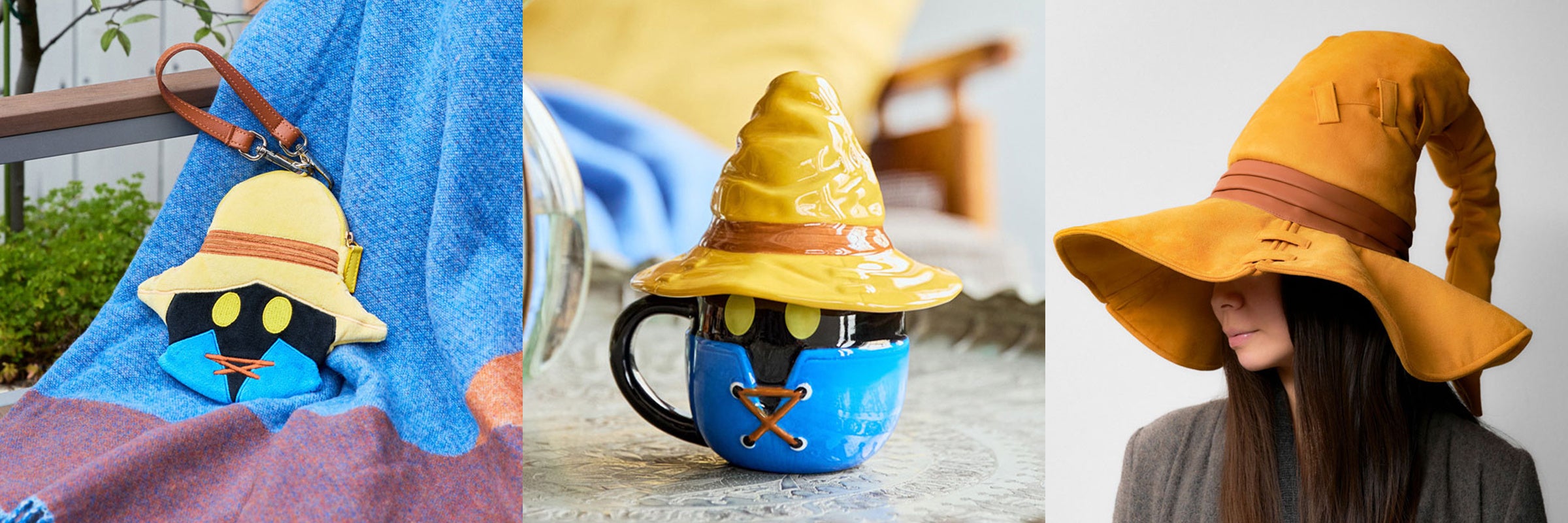 FF9「ビビ」グッズ登場!ぬいぐるみポーチ、マグ、帽子で再現 FF9「ビビ」グッズ登場!ぬいぐるみポーチ、マグ、帽子で再現