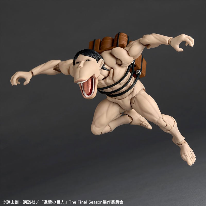『進撃の巨人』より、機動力に優れた「車力の巨人」が可動フィギュア化。あみあみにて予約受付中。