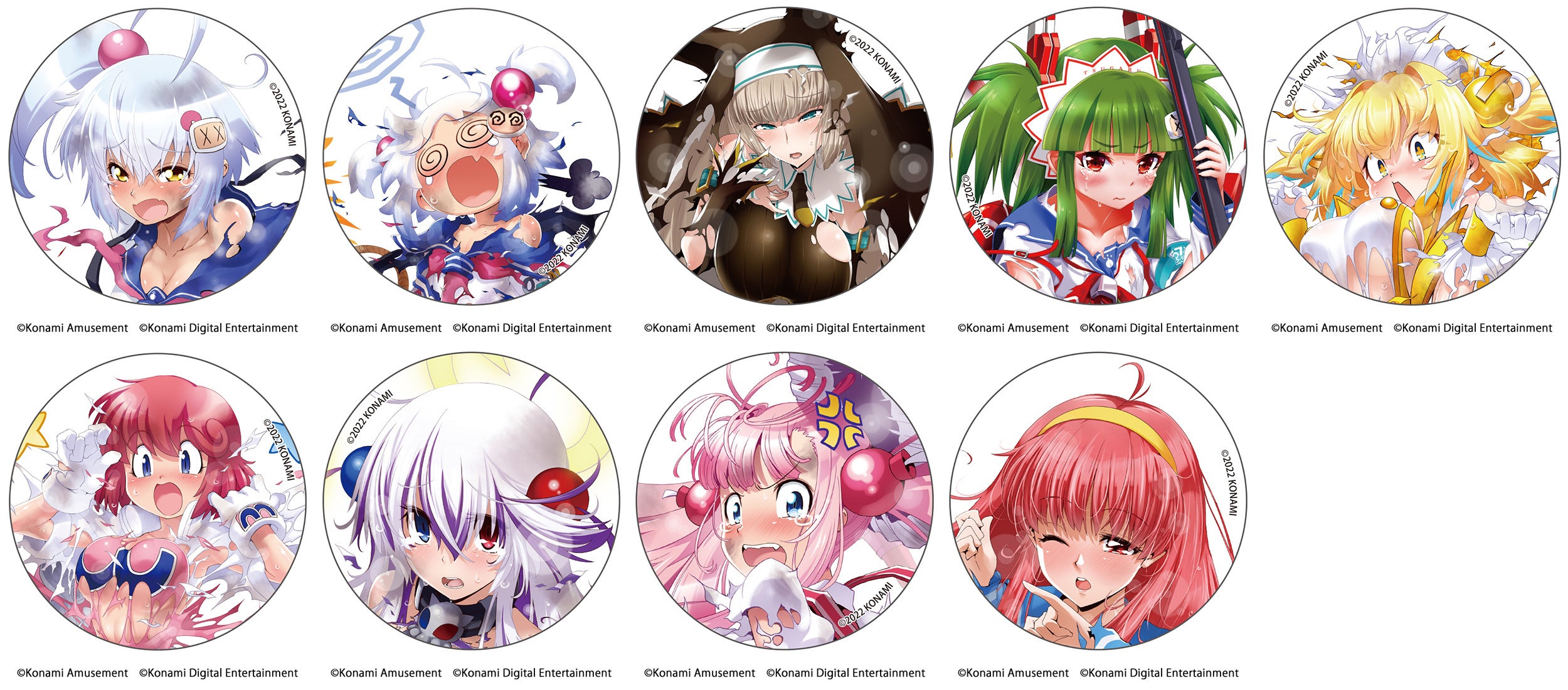 ボンバーガール達の可愛らしいイラストのグッズが、「あみあみ