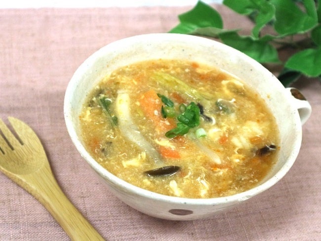 酸辣湯スープごはん