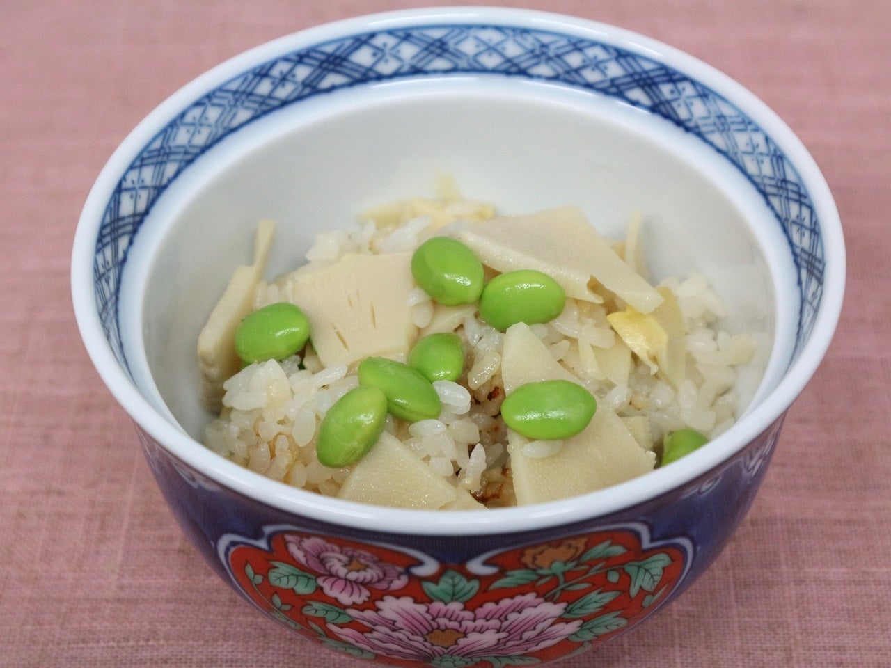 水煮で簡単！たけのこ＆枝豆の春色ごはん