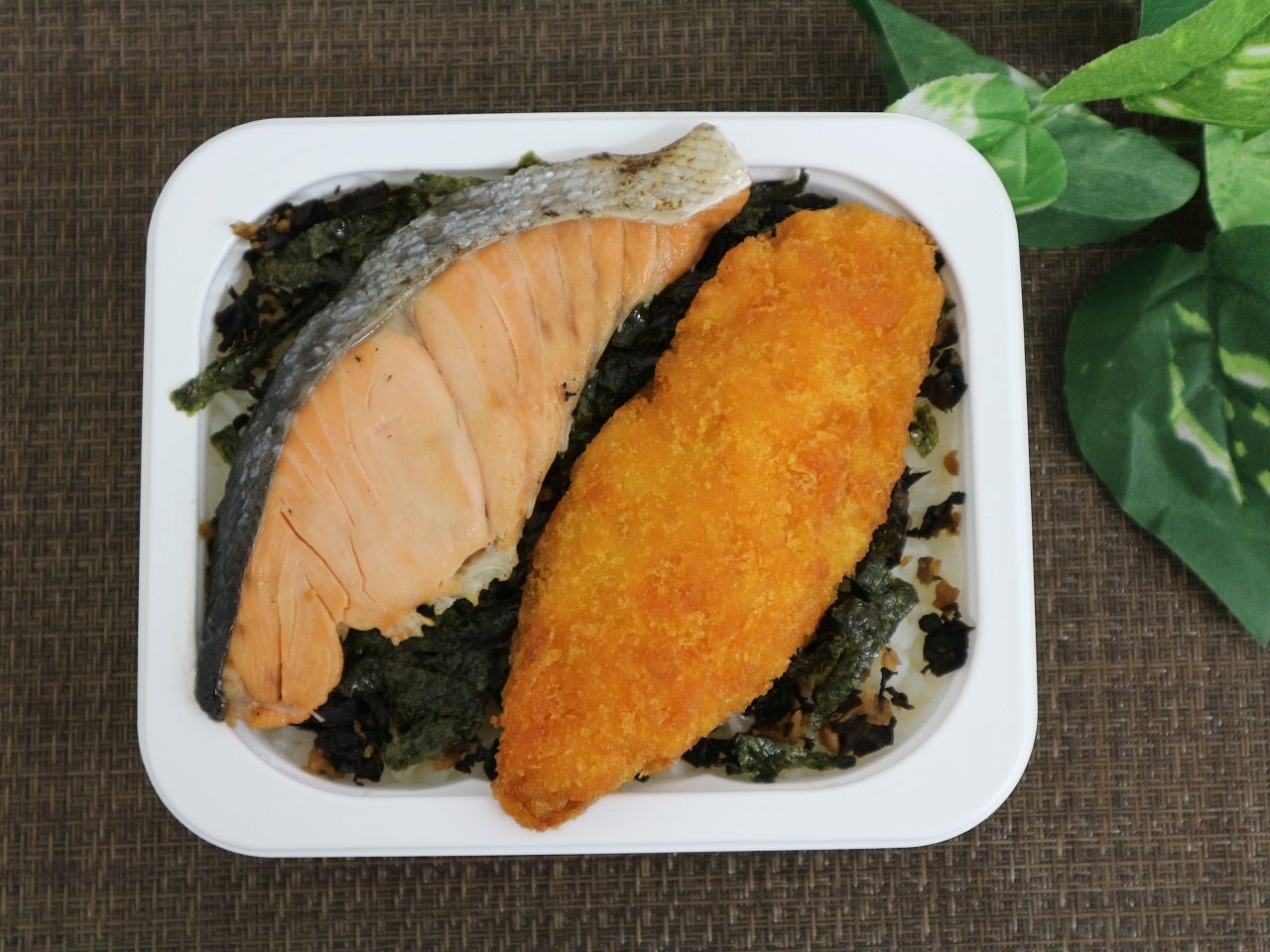 のり弁風のっけごはん