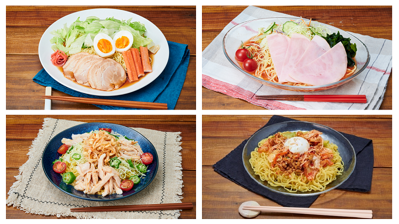 実は作るのが大変な 冷やし中華 の悩みを解決 細切りしないで乗せるだけの手間抜きレシピ大公開 株式会社ローソンストア１００のプレスリリース