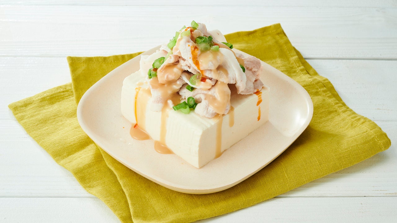 冷しゃぶオン冷やっこ