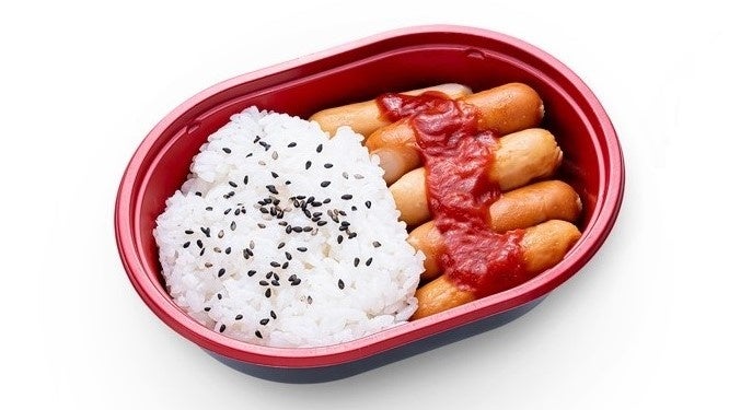 だけ弁当第1弾_ウインナー弁当