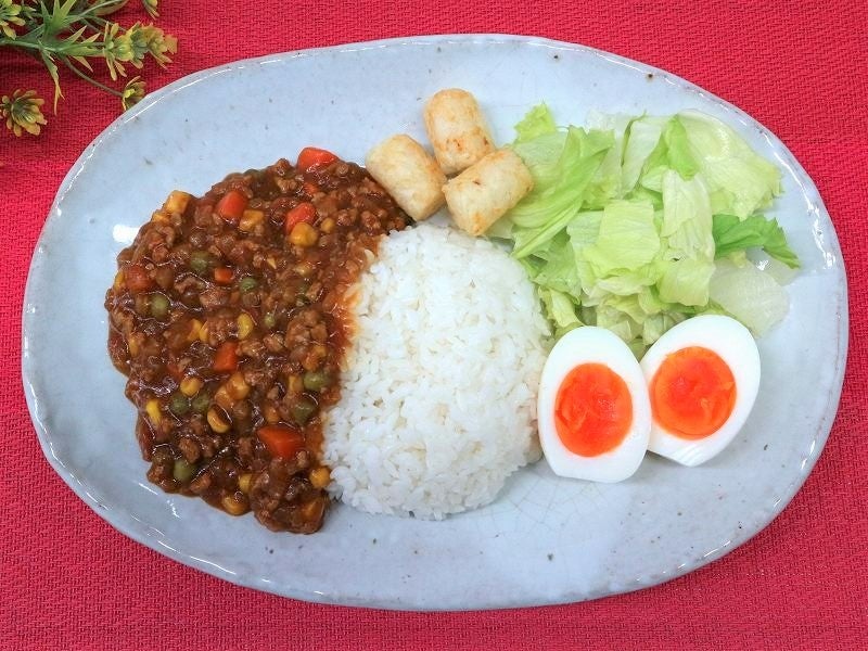 超簡単キーマカレー