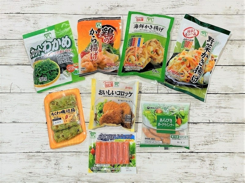 レンジで温めるだけでできる具材がたくさん！