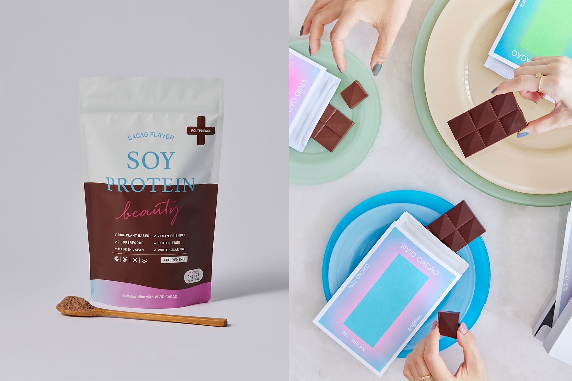 平井理央氏が手がける「VIVID CACAO」とコラボ！「ソイプロビューティ プラス カカオ」が伊勢丹新宿店のポップアップにて9月30日（水）より先行販売・試飲スタート