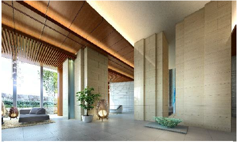 エントランスホール完成予想図