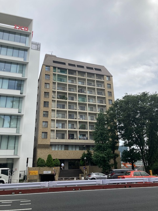 高輪交陽ハイツ（2020年7月撮影）