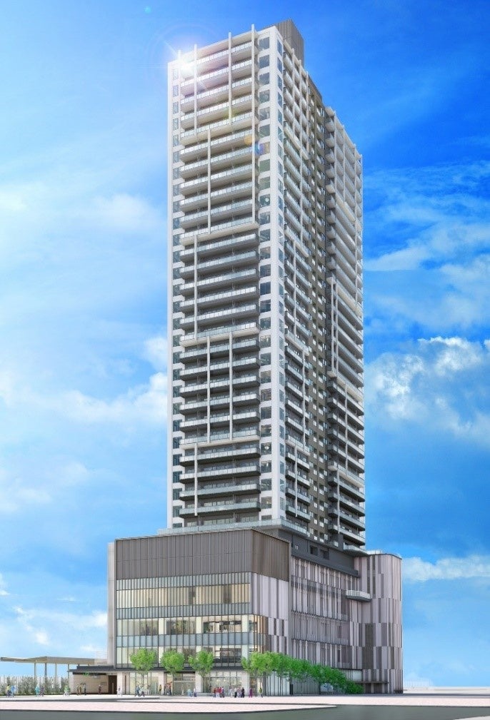 再開発建物完成イメージ　※現在計画中であり、今後変更の可能性がございます