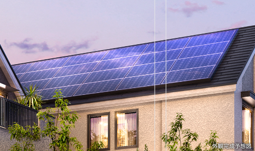 【分譲戸建「プラウドシーズン」の「エネシャイン」】