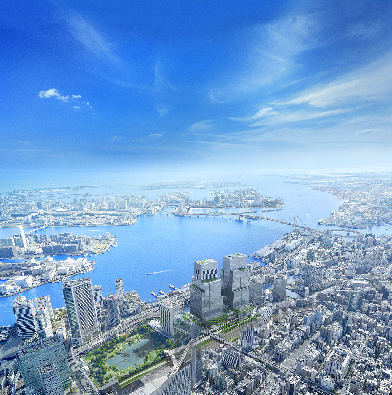 【2030年度に全体竣工する「芝浦プロジェクト」】