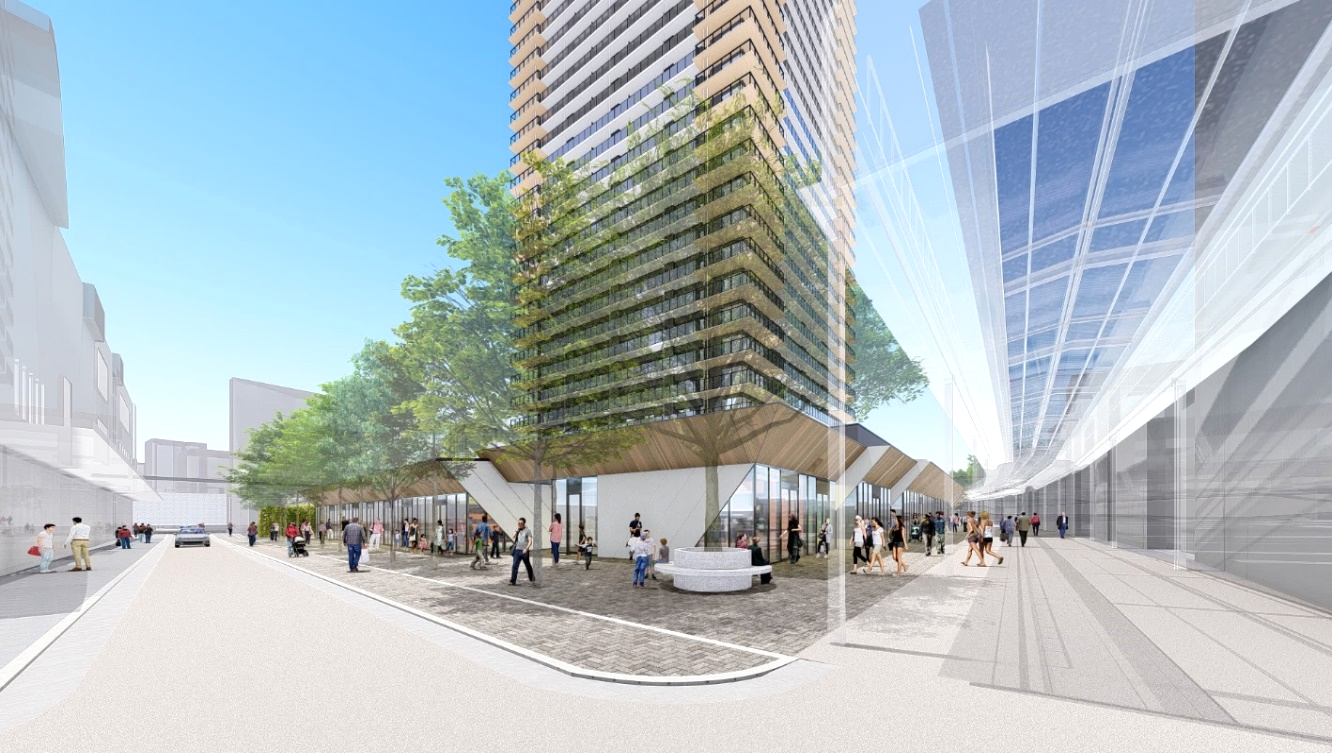 ※本地区北東角イメージ：今後の協議等により変更となる可能性があります。