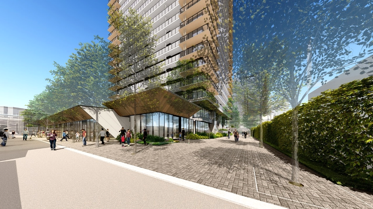 ※本地区南西角イメージ：今後の協議等により変更となる可能性があります。