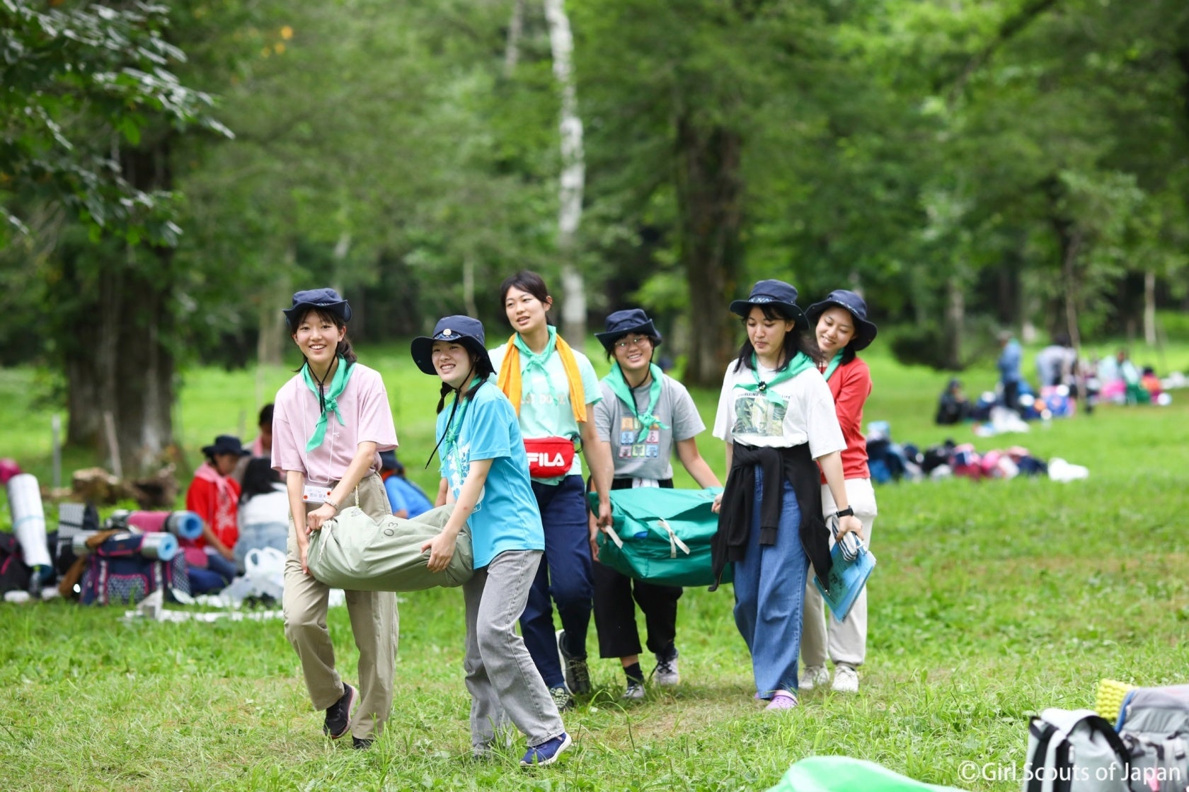 ガールスカウト ガールスカウト日本連盟、夏休みに高校生向けキャンプを実施! | 公益社団法人ガールスカウト日本連盟のプレスリリース